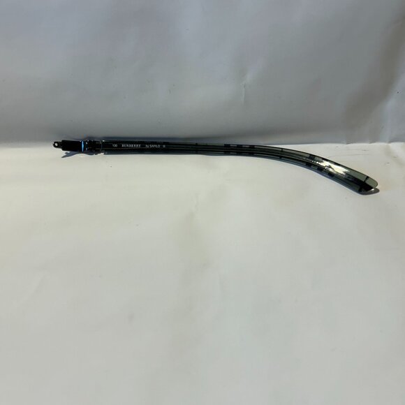 Burberry by Safilo Clear Black Plaid Check Right Sunglass Arm PARTS ONLY - Picture 2 of 3